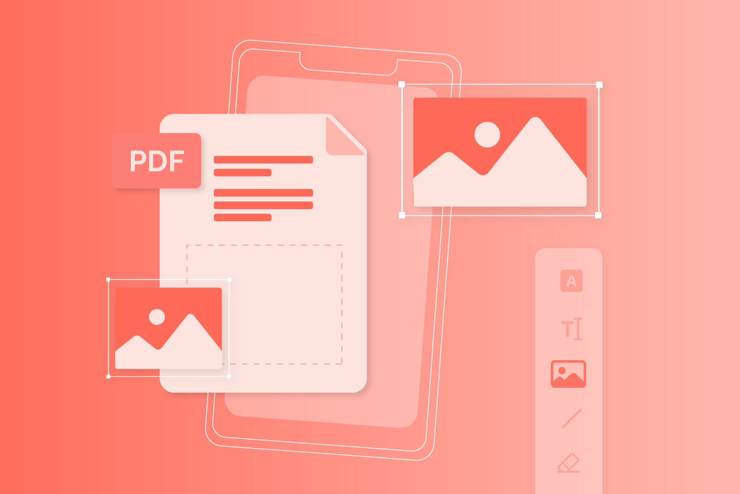 Add images to PDFs for free online with iOS & Android