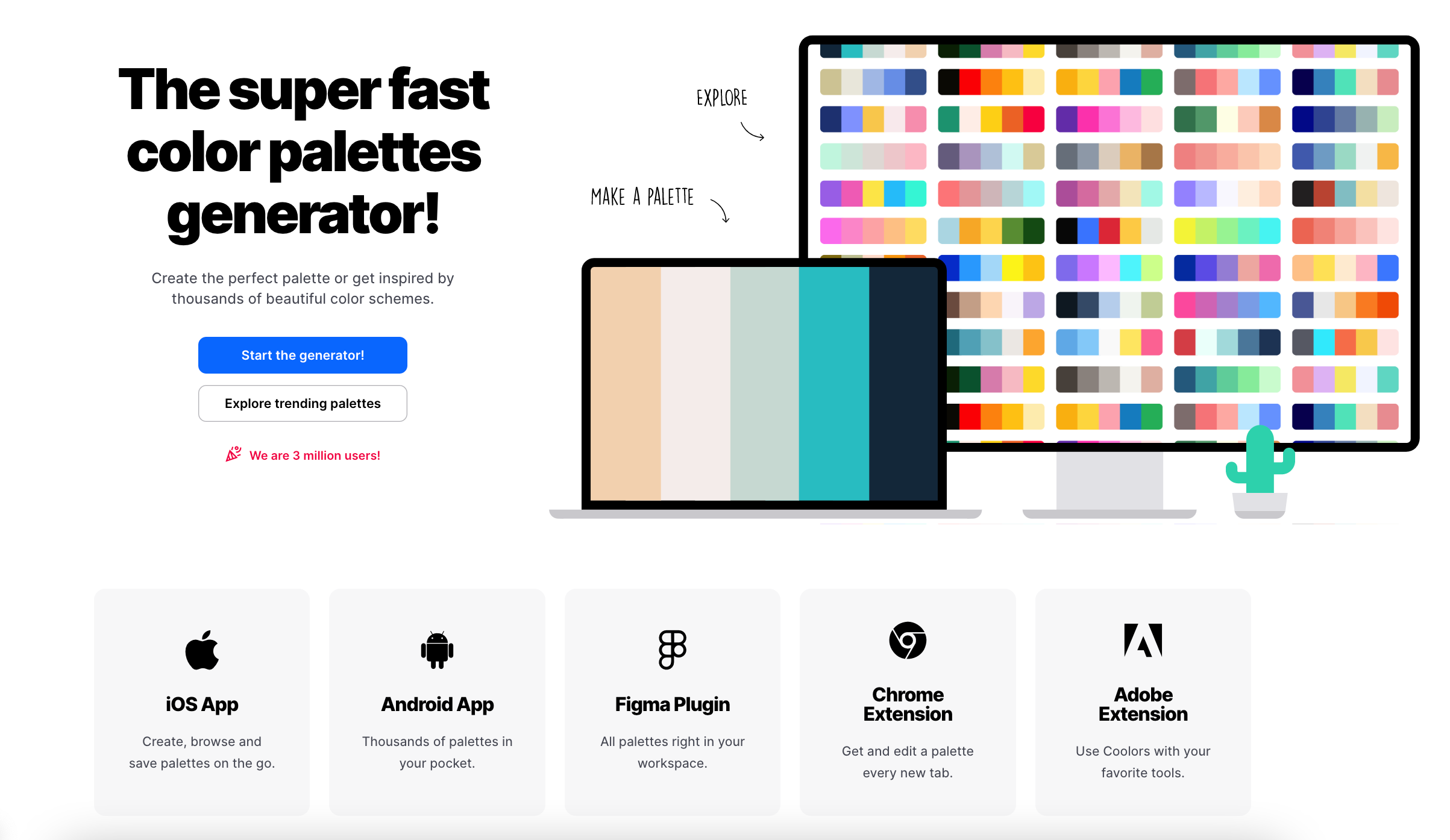 Coolors - The super fast color palettes generator!