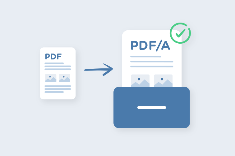 Convert PDF to PDFA on Mac or Windows